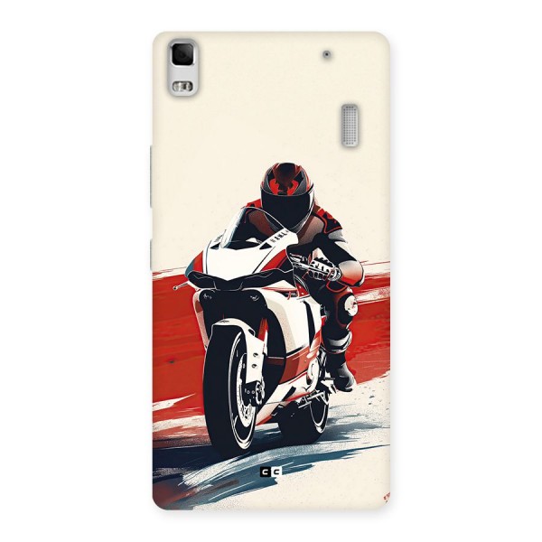 Motosport Rider Back Case for Lenovo K3 Note