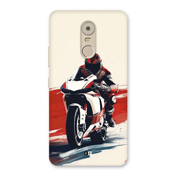 Motosport Rider Back Case for Lenovo K6 Note
