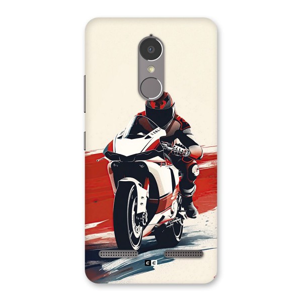 Motosport Rider Back Case for Lenovo K6 Power