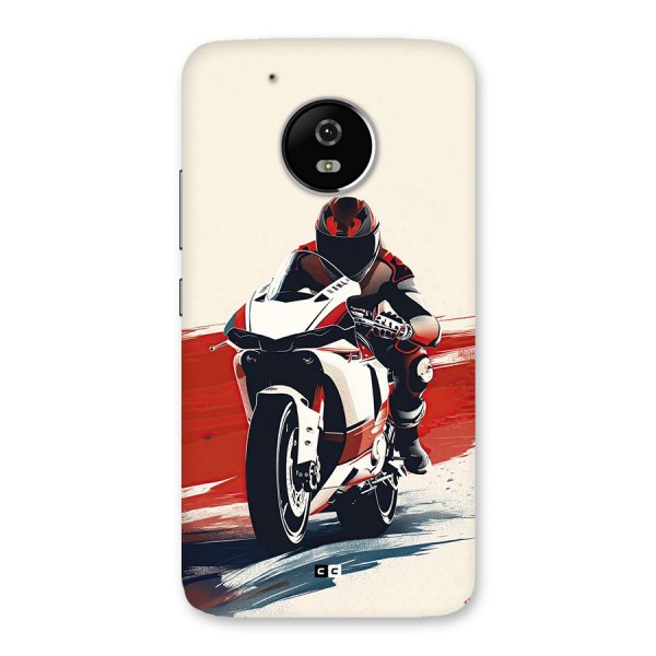 Motosport Rider Back Case for Moto G5