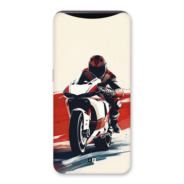 Motosport Rider Back Case for Oppo Find X