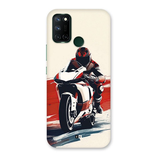 Motosport Rider Back Case for Realme C17