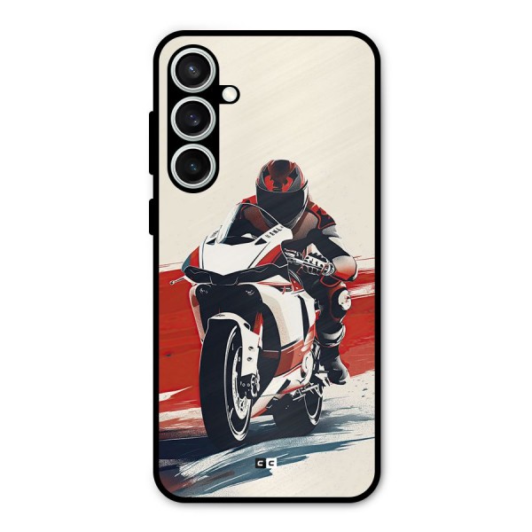 Motosport Rider Metal Back Case for Galaxy S23 FE