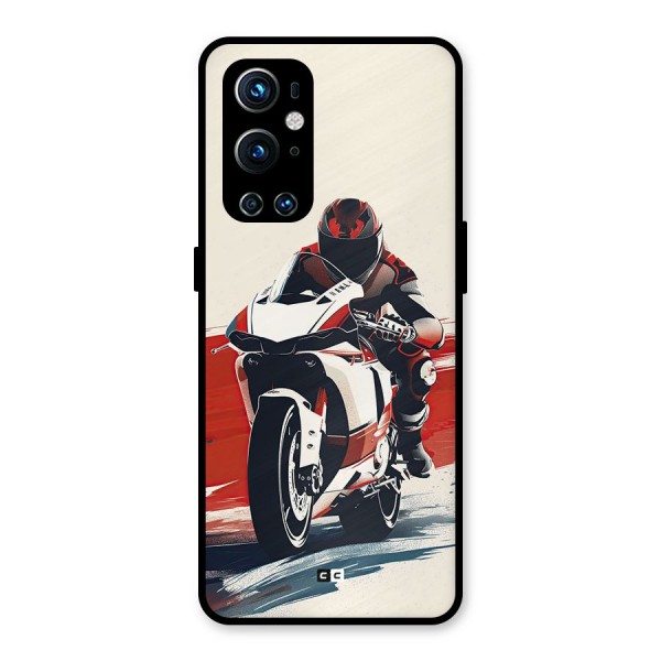 Motosport Rider Metal Back Case for OnePlus 9 Pro