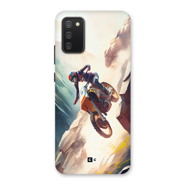 Mountain Biker Back Case for Galaxy M02s