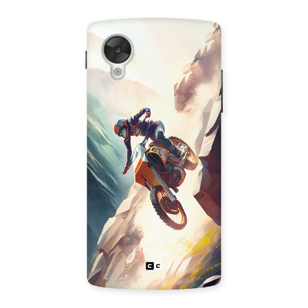 Mountain Biker Back Case for Google Nexus 5