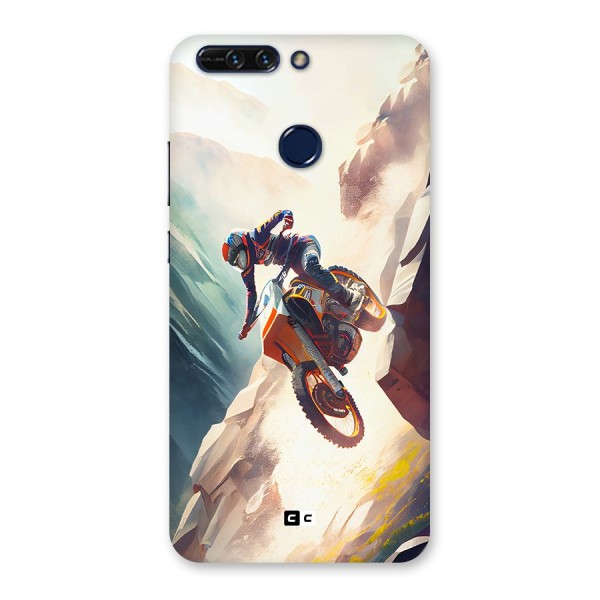 Mountain Biker Back Case for Honor 8 Pro