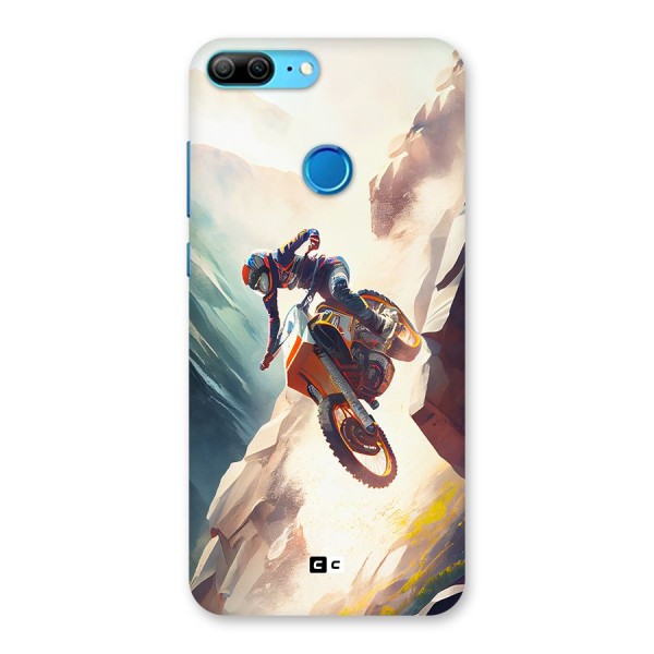 Mountain Biker Back Case for Honor 9 Lite