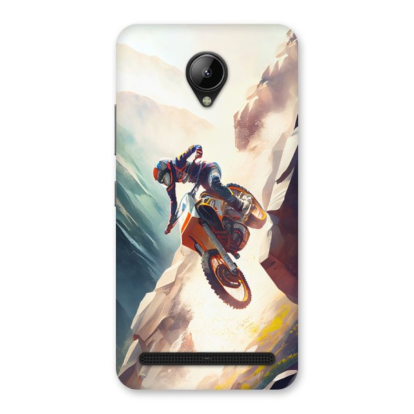 Mountain Biker Back Case for Lenovo C2