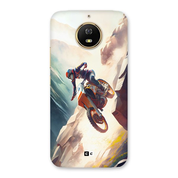 Mountain Biker Back Case for Moto G5s