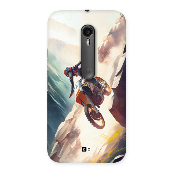 Mountain Biker Back Case for Moto G Turbo