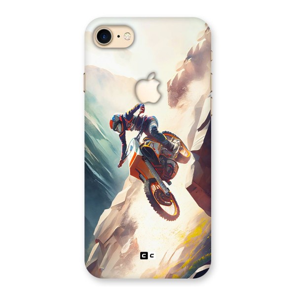 Mountain Biker Back Case for iPhone 7 Apple Cut