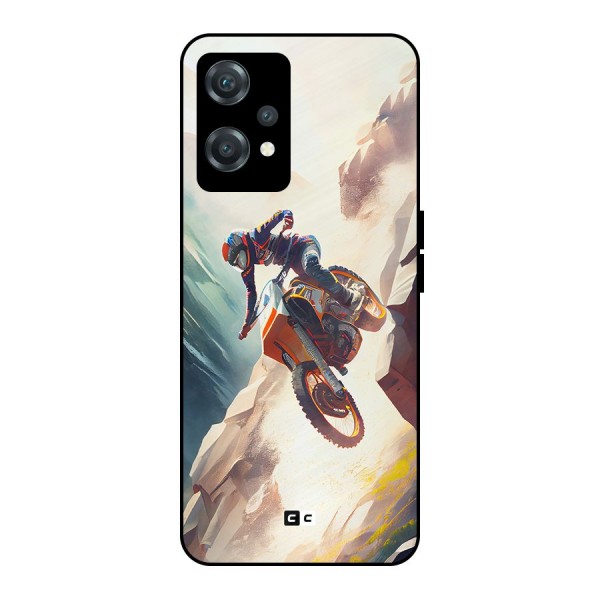 Mountain Biker Metal Back Case for OnePlus Nord CE 2 Lite 5G