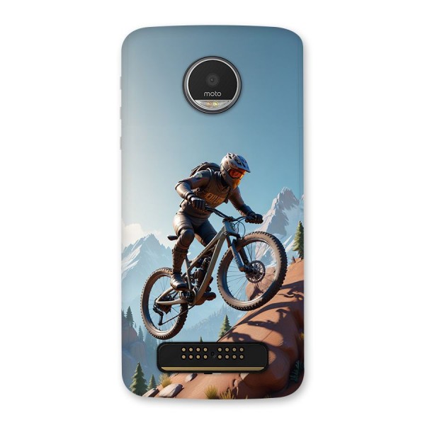 Mountain Rider Back Case for Moto Z Play