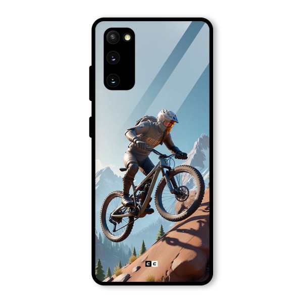 Mountain Rider Glass Back Case for Galaxy S20 FE 5G
