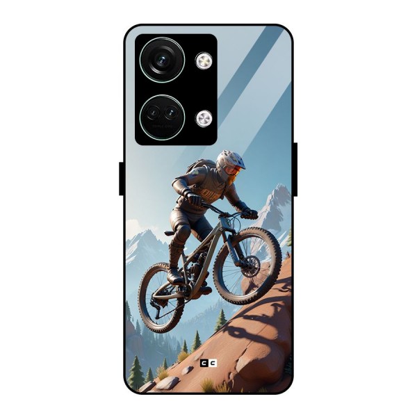 Mountain Rider Glass Back Case for Oneplus Nord 3