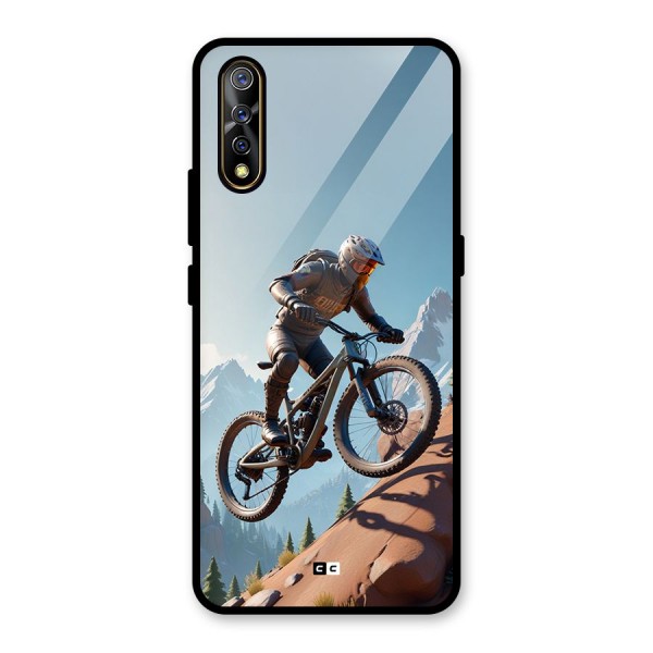 Mountain Rider Glass Back Case for Vivo S1