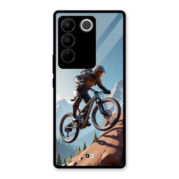 Mountain Rider Glass Back Case for Vivo V27