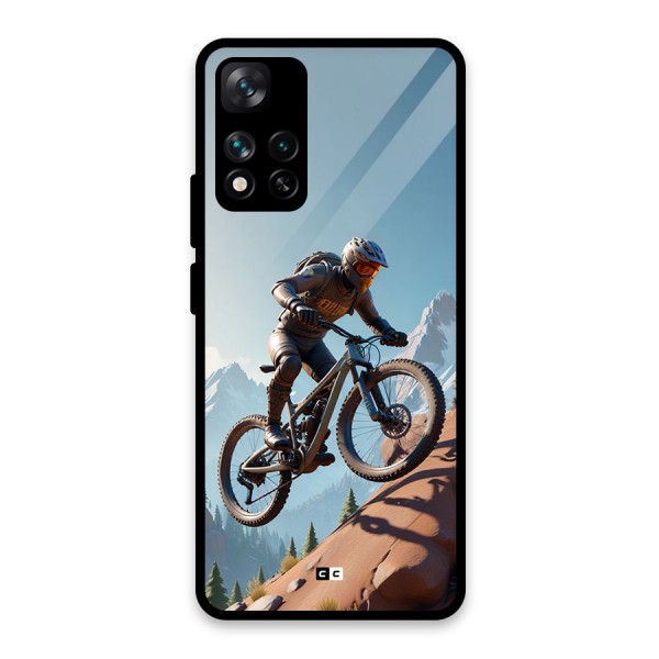 Mountain Rider Glass Back Case for Xiaomi 11i 5G