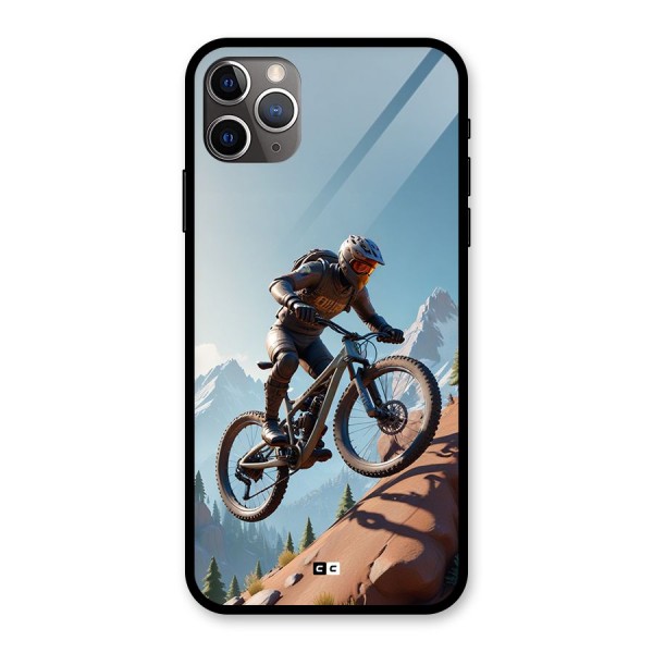Mountain Rider Glass Back Case for iPhone 11 Pro Max