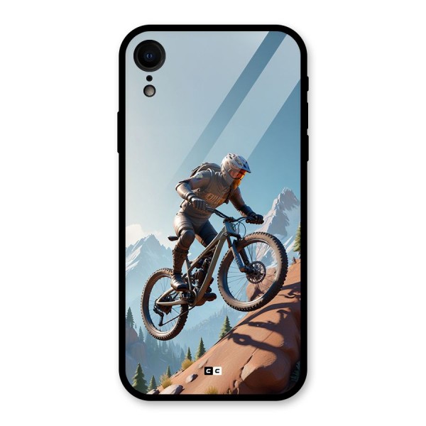Mountain Rider Glass Back Case for iPhone XR