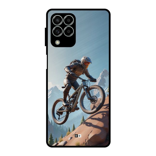 Mountain Rider Metal Back Case for Galaxy M33