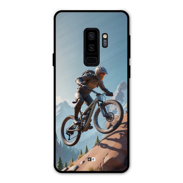Mountain Rider Metal Back Case for Galaxy S9 Plus