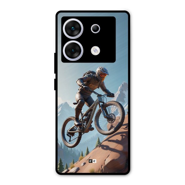 Mountain Rider Metal Back Case for Infinix Zero 30 5G