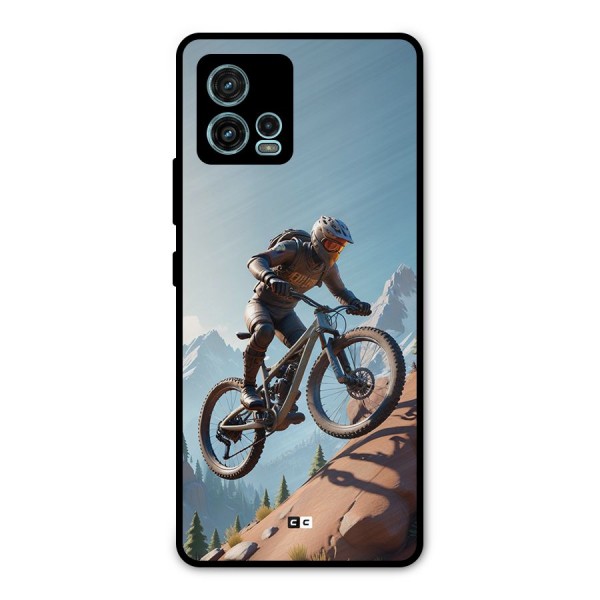 Mountain Rider Metal Back Case for Moto G72