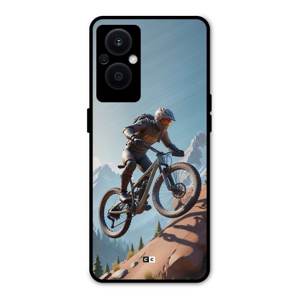 Mountain Rider Metal Back Case for Oppo F21s Pro 5G