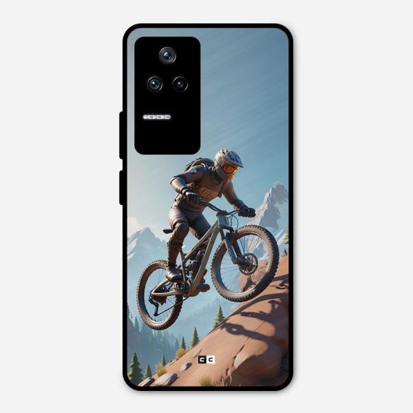 Mountain Rider Metal Back Case for Poco F4 5G