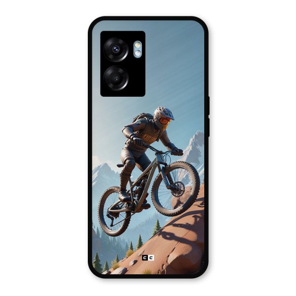 Mountain Rider Metal Back Case for Realme Narzo 50 5G