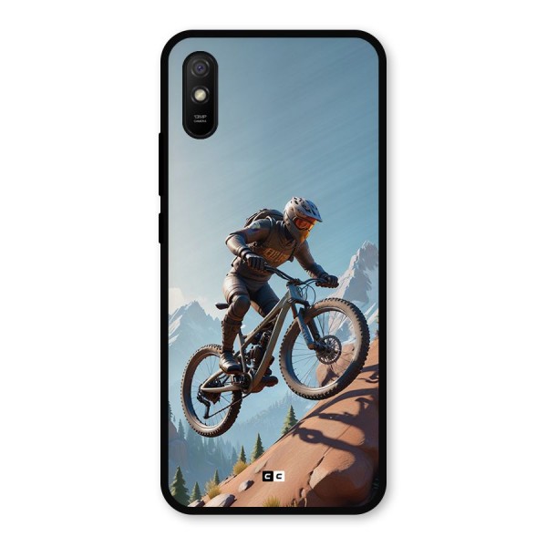 Mountain Rider Metal Back Case for Redmi 9a