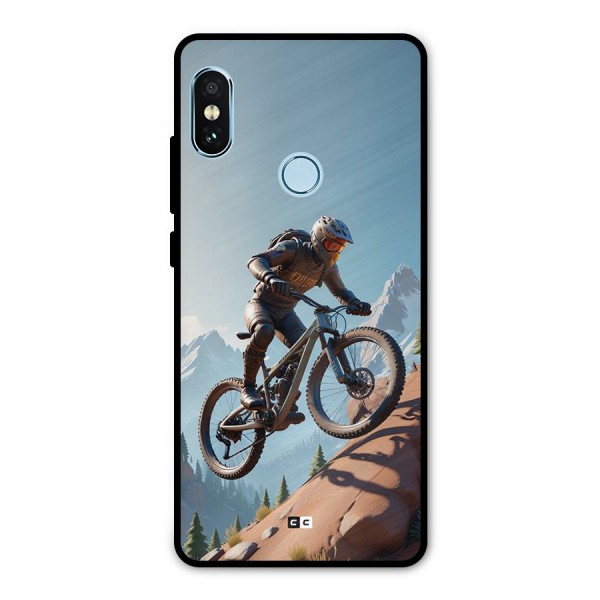 Mountain Rider Metal Back Case for Redmi Note 5 Pro