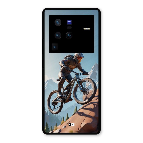 Mountain Rider Metal Back Case for Vivo X80 Pro