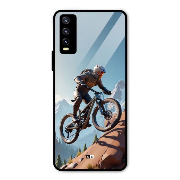 Mountain Rider Metal Back Case for Vivo Y20i