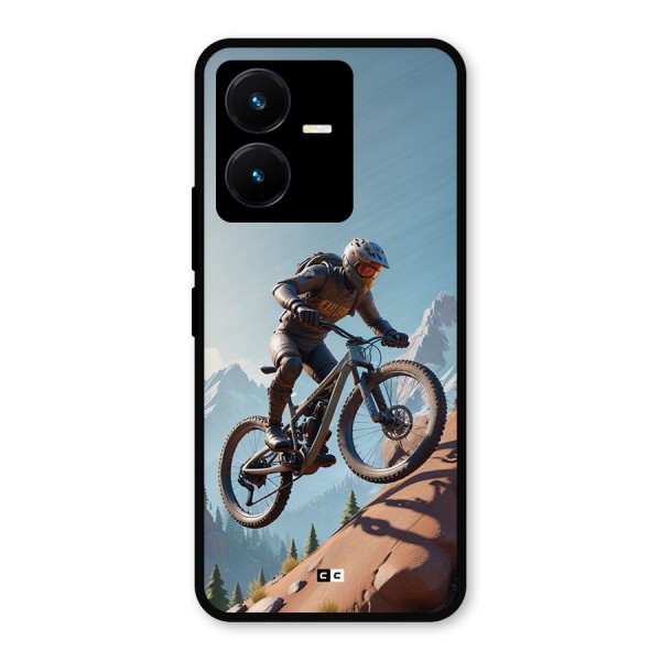 Mountain Rider Metal Back Case for Vivo Y22