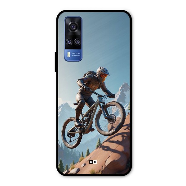 Mountain Rider Metal Back Case for Vivo Y51A