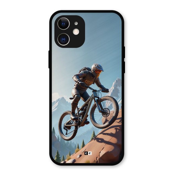 Mountain Rider Metal Back Case for iPhone 12