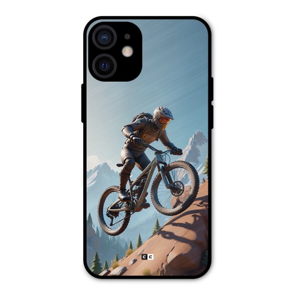 Mountain Rider Metal Back Case for iPhone 12 Mini