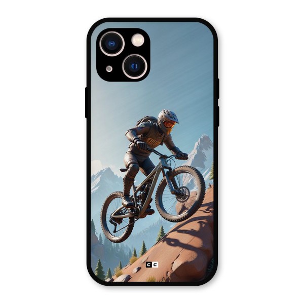 Mountain Rider Metal Back Case for iPhone 13