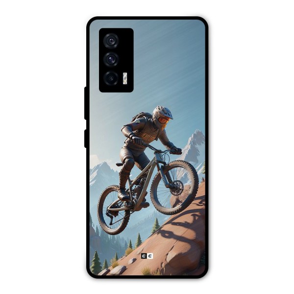 Mountain Rider Metal Back Case for iQOO 7 5G