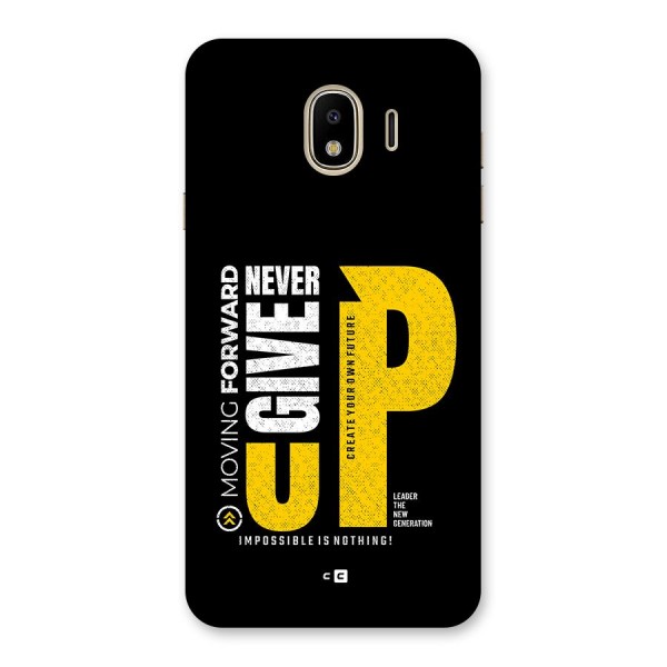 Moving Forward Back Case for Galaxy J4