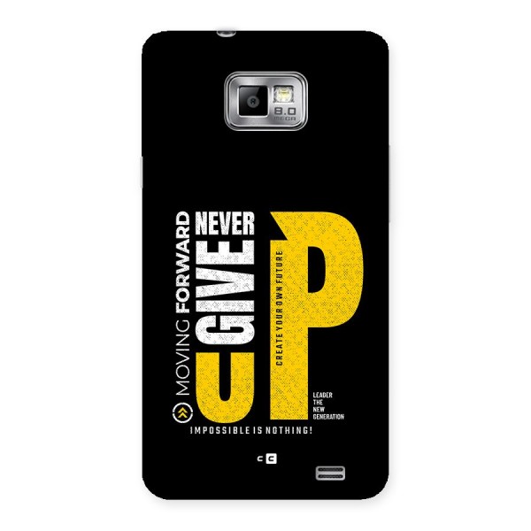 Moving Forward Back Case for Galaxy S2