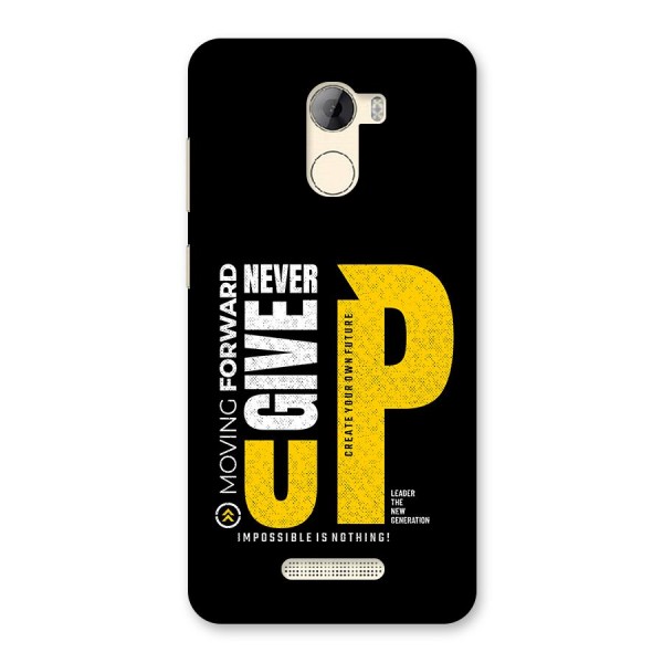 Moving Forward Back Case for Gionee A1 LIte