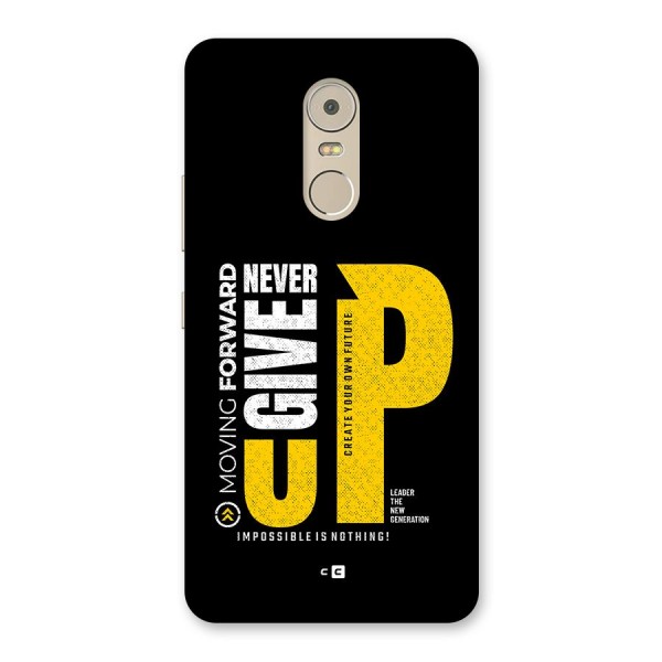 Moving Forward Back Case for Lenovo K6 Note