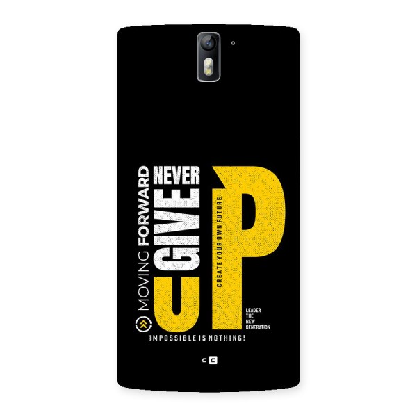 Moving Forward Back Case for OnePlus One