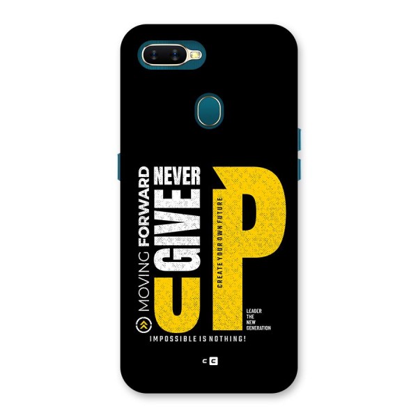 Moving Forward Back Case for Oppo A12s