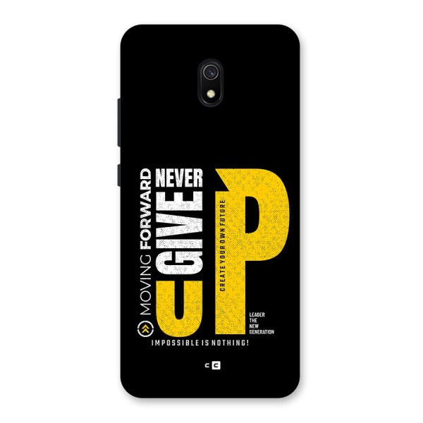 Moving Forward Back Case for Redmi 8A