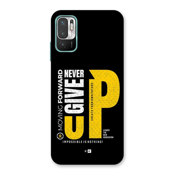 Moving Forward Back Case for Redmi Note 10T 5G